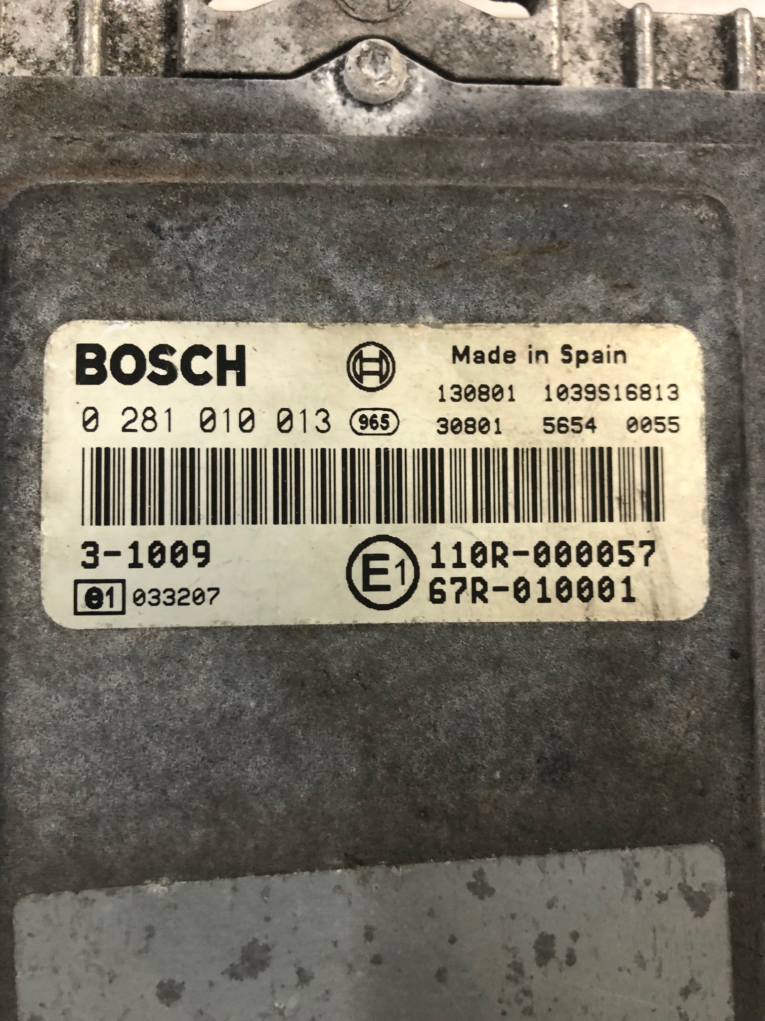 centralina cng rif bosch 0281010013 rif man 51258037402